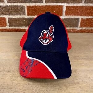 Cleveland Indians Hat Cap Strapback Baseball Chief Wahoo Fan Favorite Kids